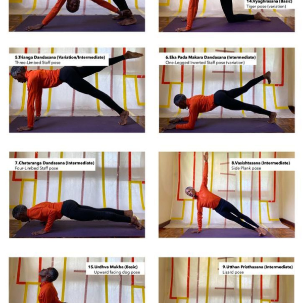 Yoga Poster Cards