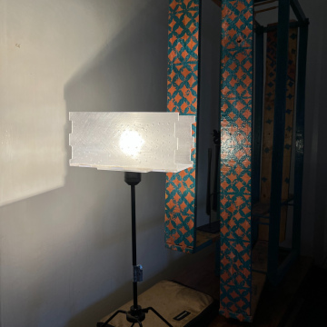 MODERN RUSTIC LAMP